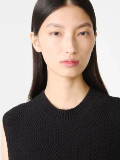 New Studio Nicholson Fray Knit Black