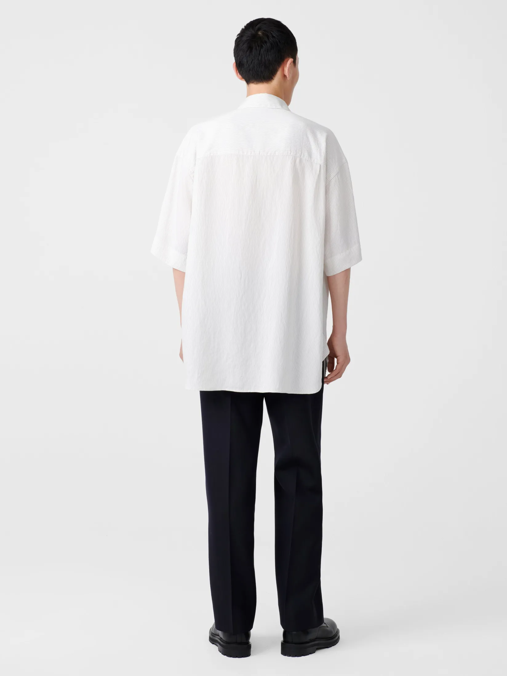 Hot Studio Nicholson Freeway Tropical Wool Pant Darkest Navy