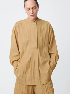 Discount Studio Nicholson Frink Viscose Shirt Sand