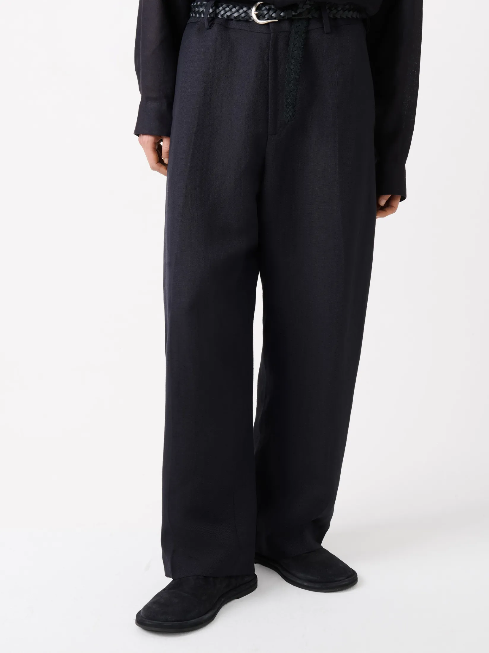 Sale Studio Nicholson Fume Pant Darkest Navy
