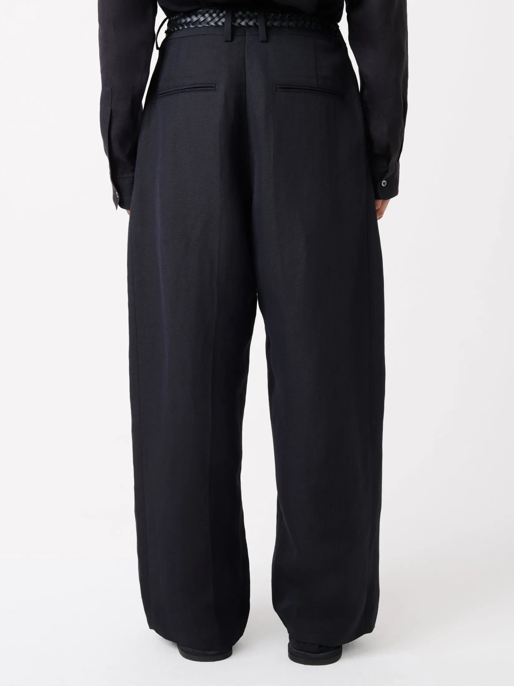 Sale Studio Nicholson Fume Pant Darkest Navy