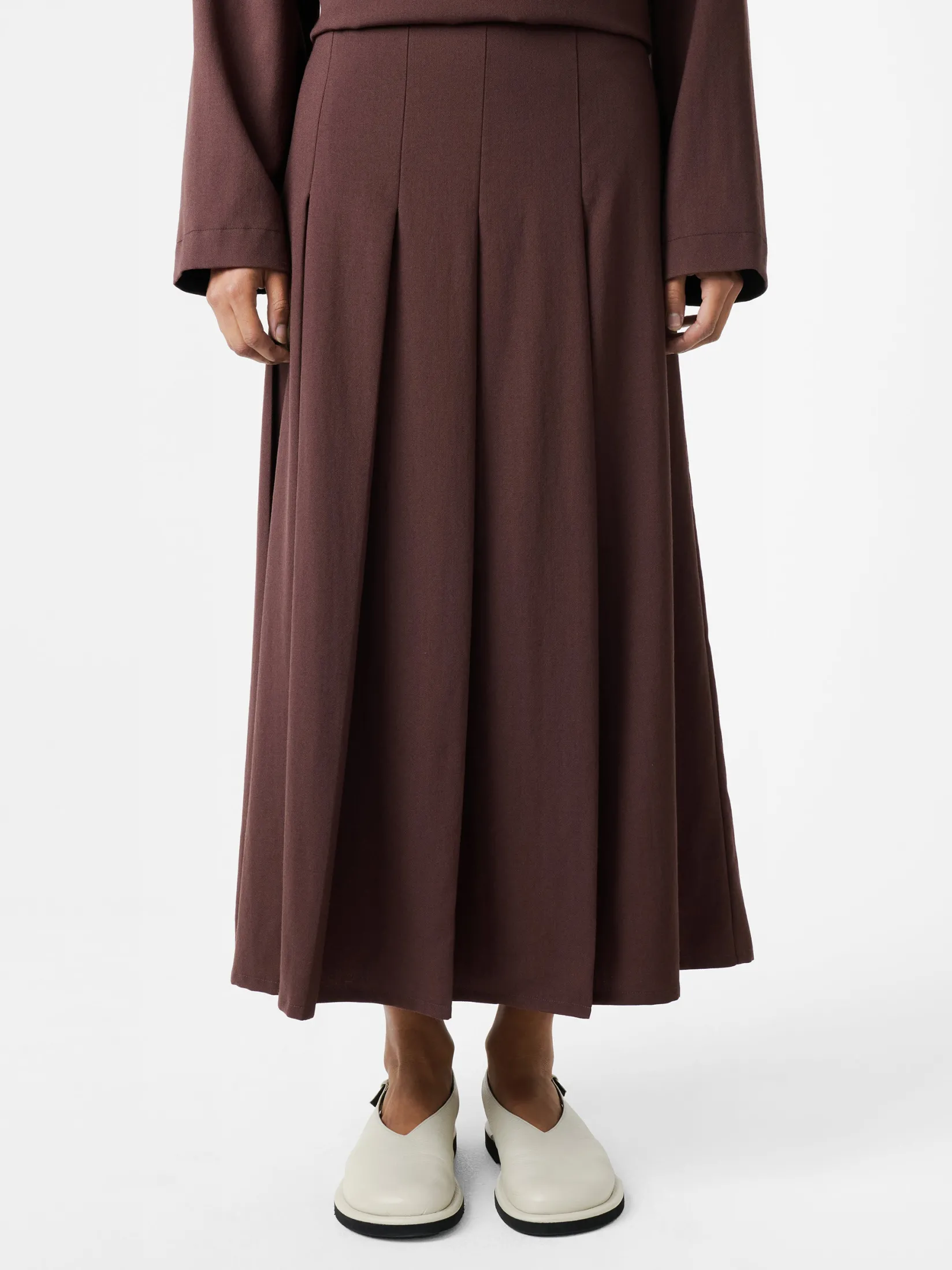 Hot Studio Nicholson Fuse Skirt Conker