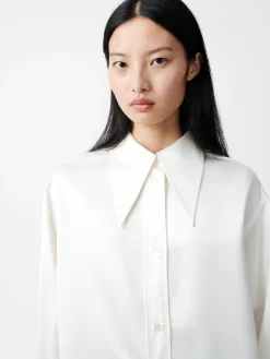 Outlet Studio Nicholson Gable Shirt Parchment