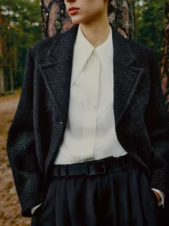 Outlet Studio Nicholson Gable Shirt Parchment
