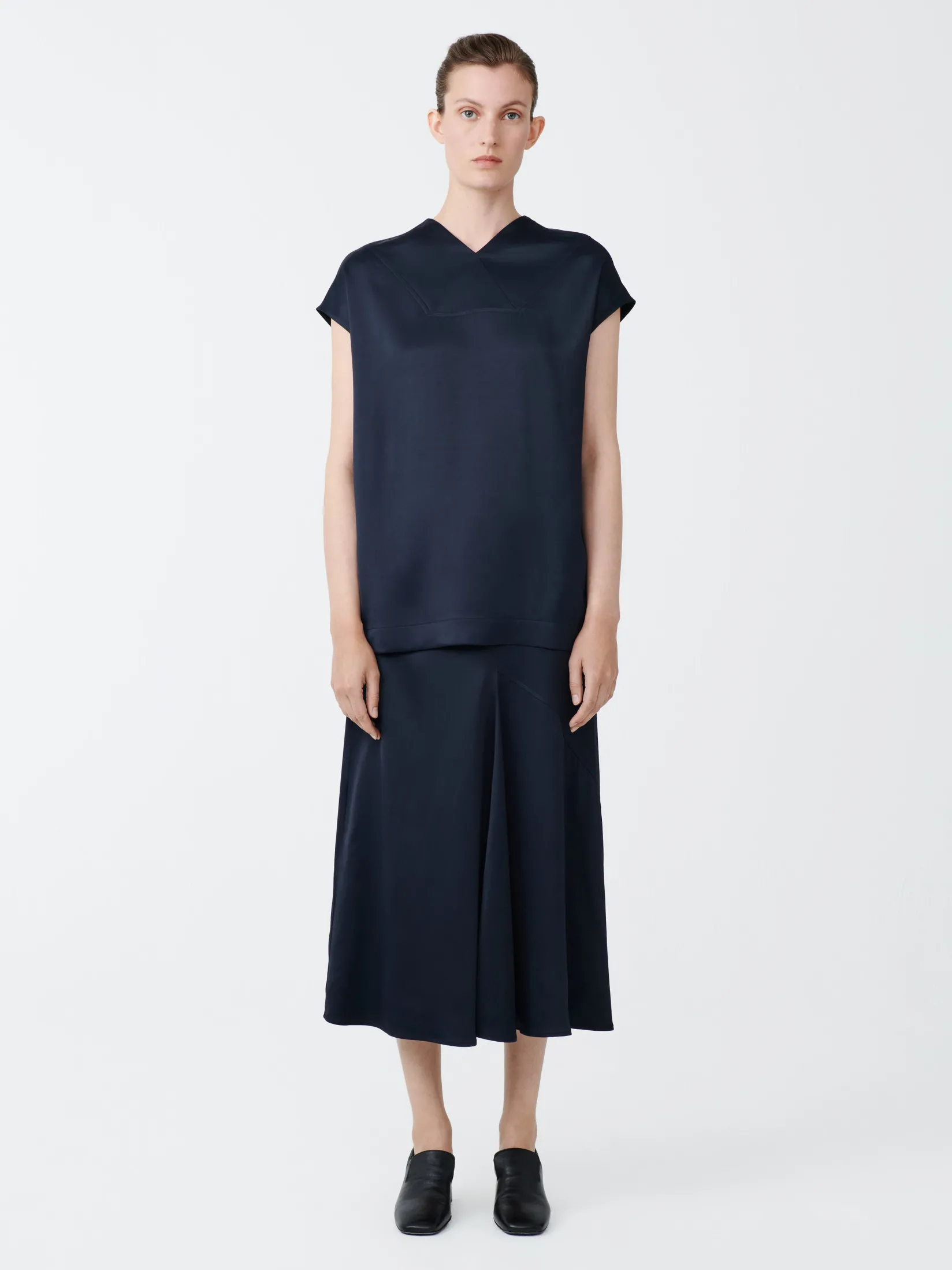 Clearance Studio Nicholson Greer Top Black Ink