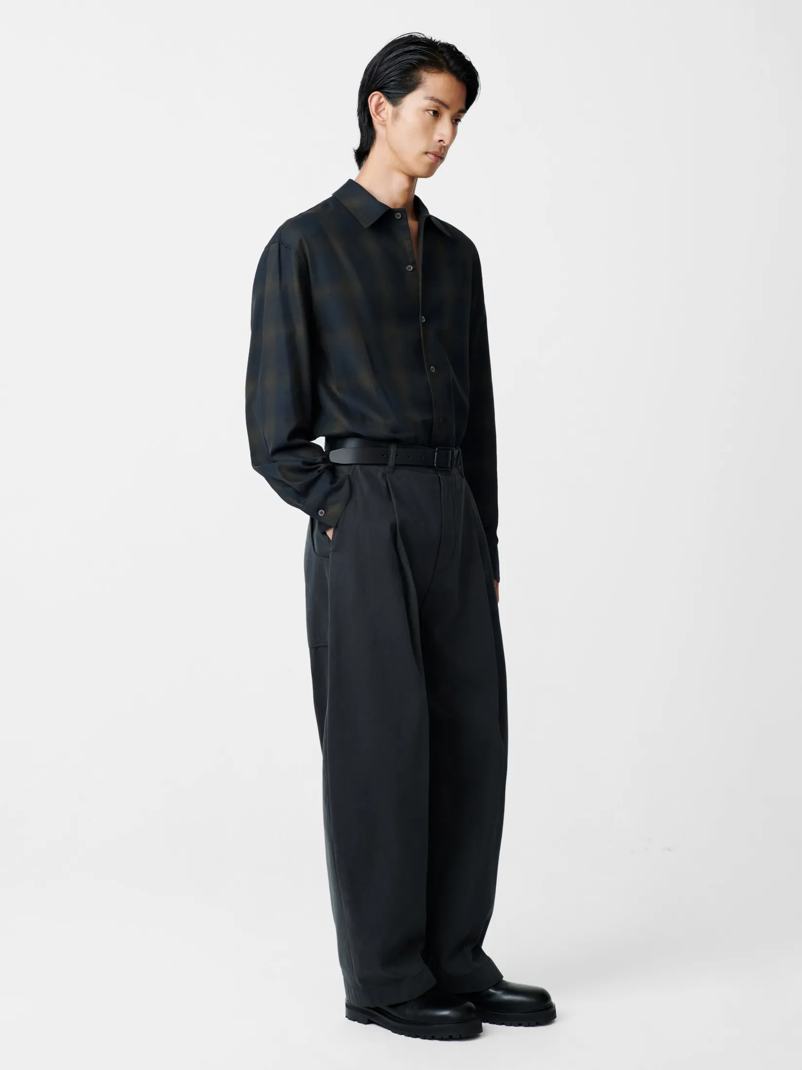 Discount Studio Nicholson Guild Pant Dark Fir