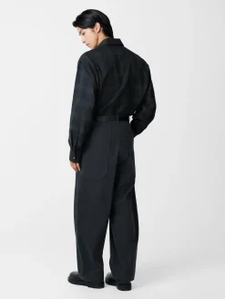 Discount Studio Nicholson Guild Pant Dark Fir