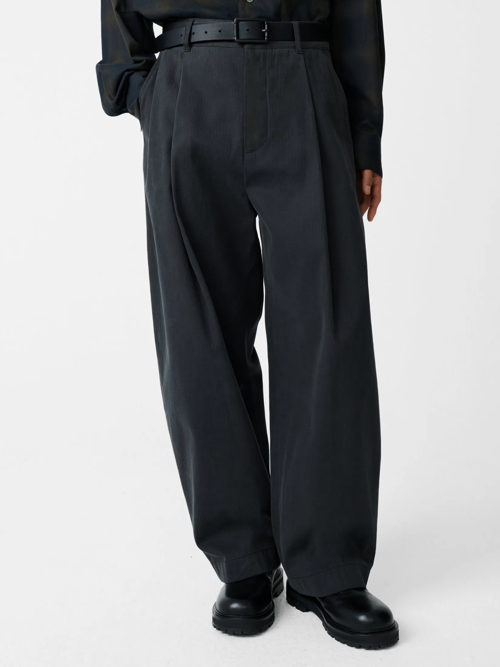 Discount Studio Nicholson Guild Pant Dark Fir
