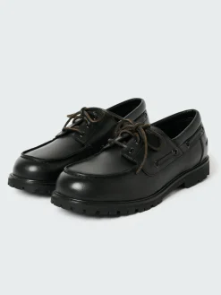 Online Studio Nicholson Guston Leather Shoe Black
