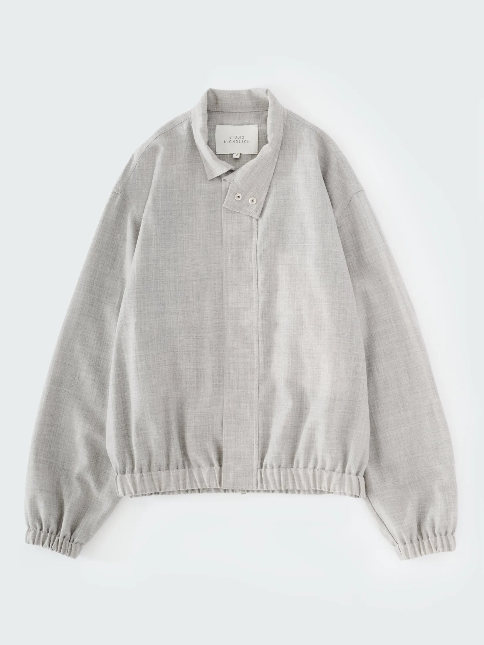 Clearance Studio Nicholson Harle Tropical Wool Jacket Ice Melange