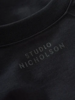 New Studio Nicholson Harlow T-shirt Black