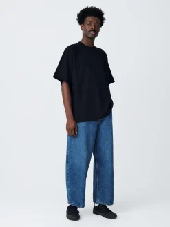 New Studio Nicholson Harlow T-shirt Darkest Navy