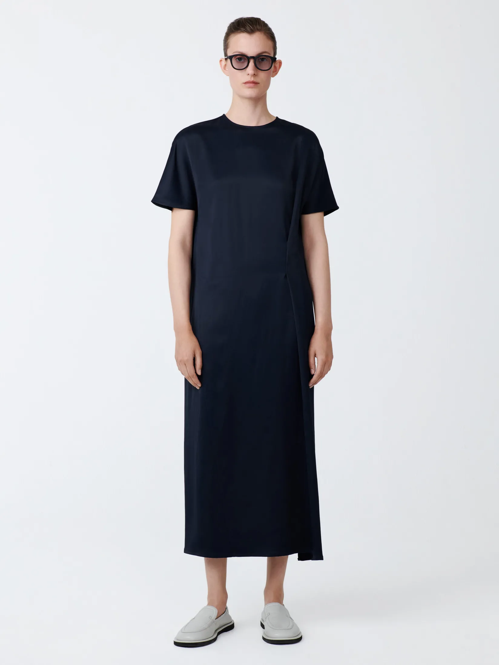 New Studio Nicholson Hede Dress Black Ink