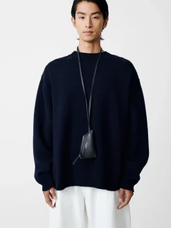Hot Studio Nicholson Hemyl Knit Darkest Navy