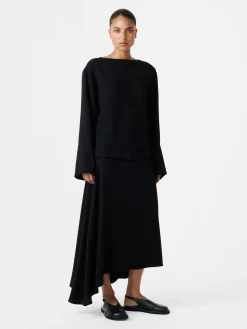 Clearance Studio Nicholson Hirta Skirt Black