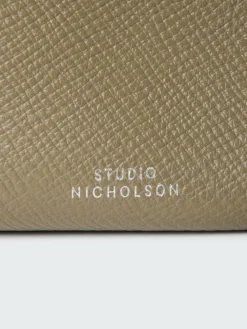 Best Studio Nicholson Hobo Type 2 Leather Bag Elephant