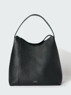 Best Studio Nicholson Hobo Type 1 Leather Bag Darkest Navy