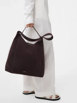 Discount Studio Nicholson Hobo Type 1 Suede Bag Conker