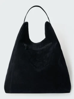 Outlet Studio Nicholson Hobo Type 2 Suede Bag Darkest Navy