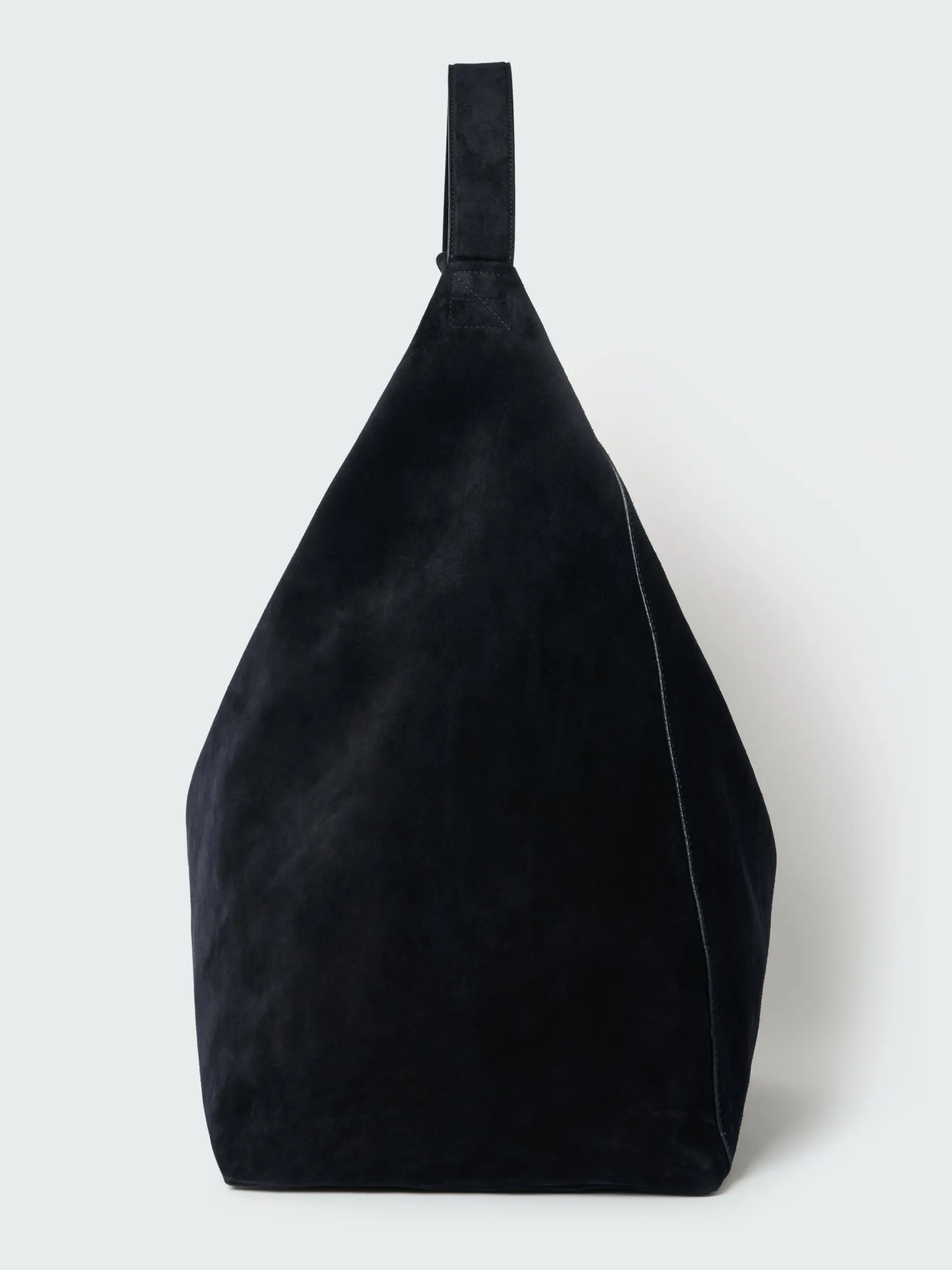 Outlet Studio Nicholson Hobo Type 2 Suede Bag Darkest Navy