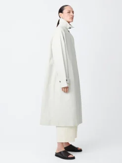 Outlet Studio Nicholson Holin Coated Cotton Coat Dove