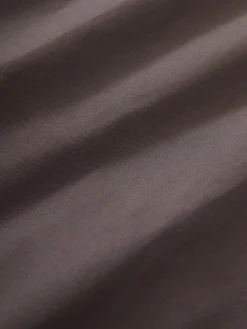 Outlet Studio Nicholson Holin Technical Cotton Coat Cocoa
