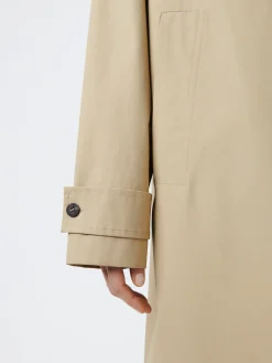 Best Studio Nicholson Holin Technical Cotton Coat Tan