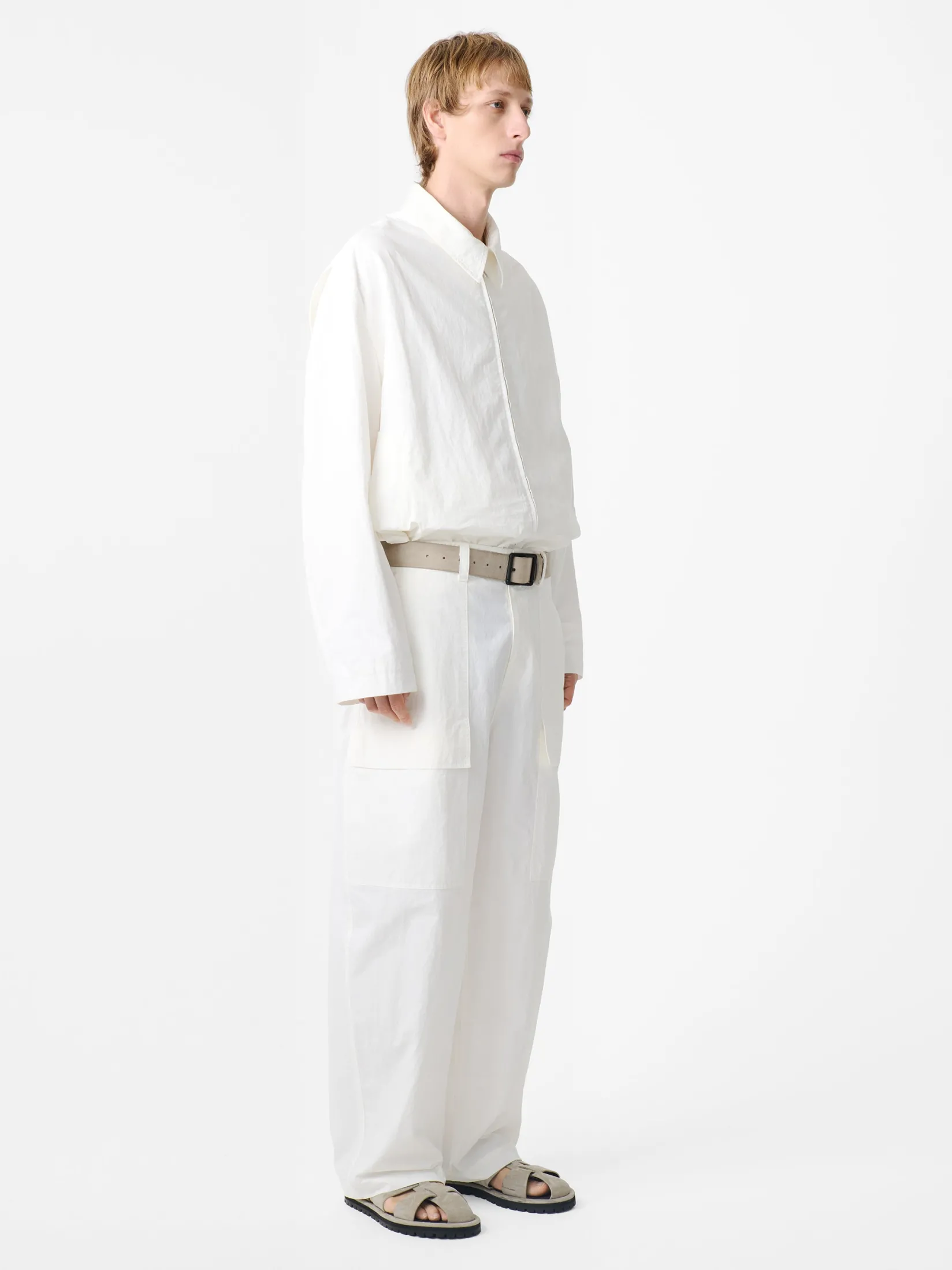 Discount Studio Nicholson Howse Pant Parchment