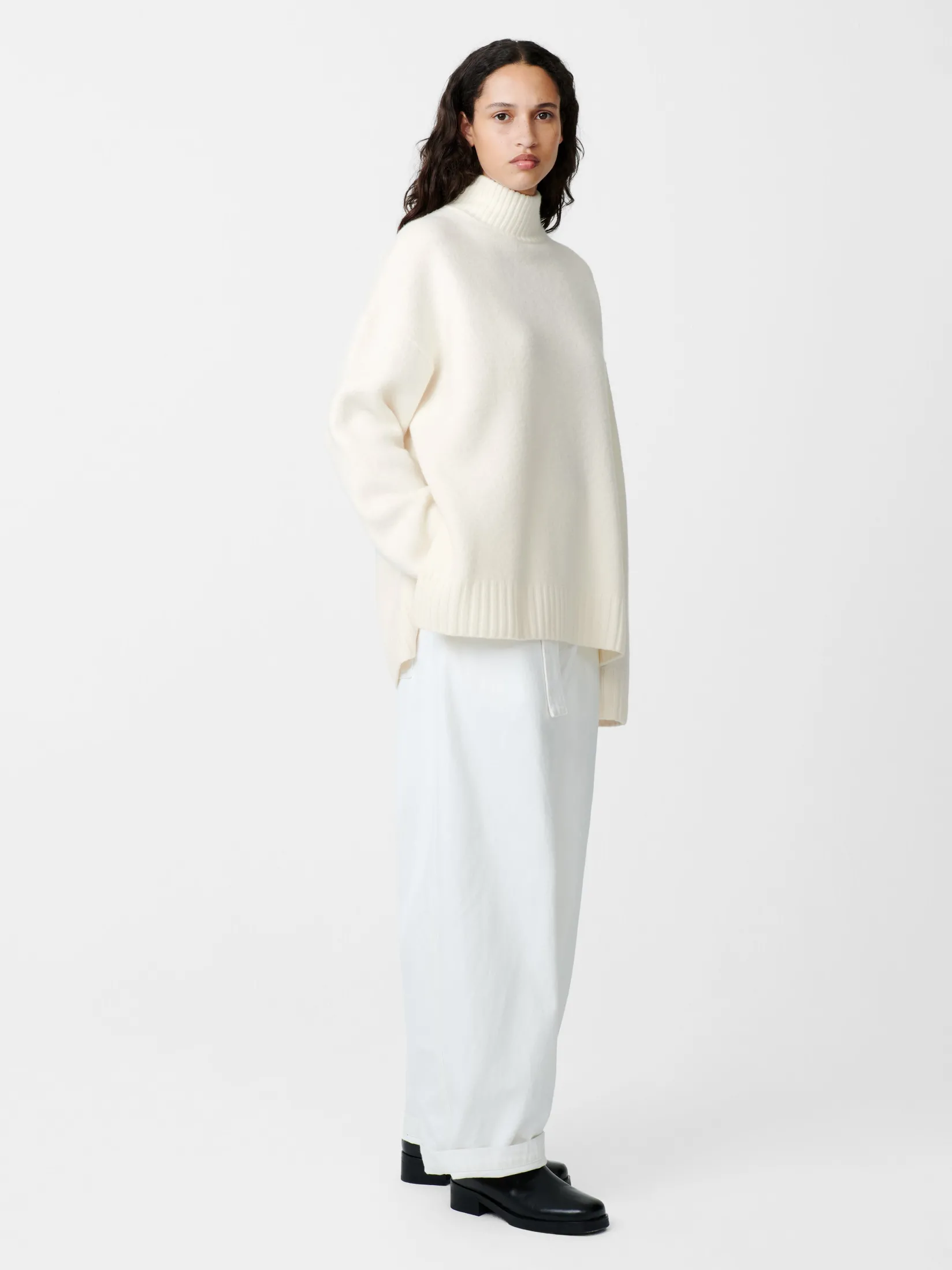 Outlet Studio Nicholson Hozu Knit Parchment