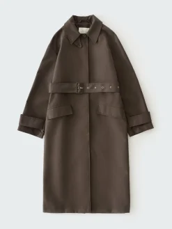 Sale Studio Nicholson Innis Coat Moss / Black
