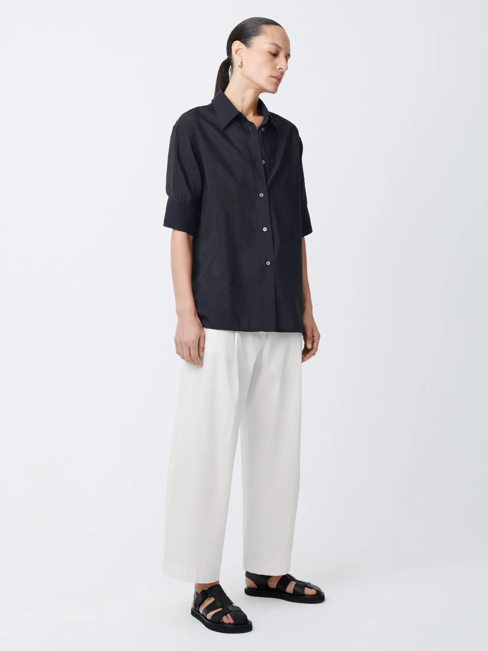 Outlet Studio Nicholson Jonzen Shirt Darkest Navy