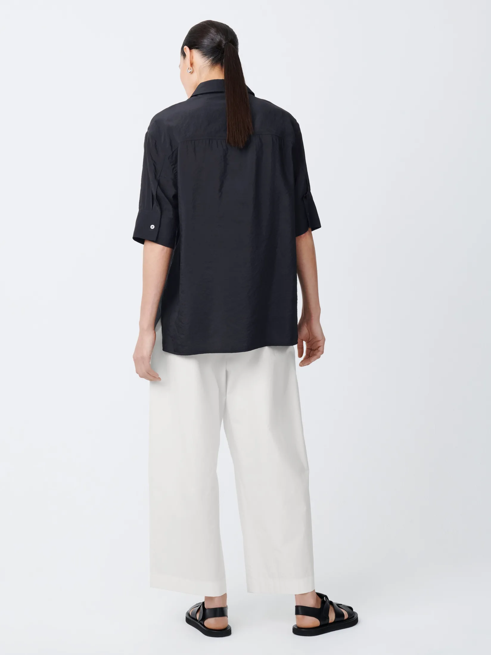 Outlet Studio Nicholson Jonzen Shirt Darkest Navy