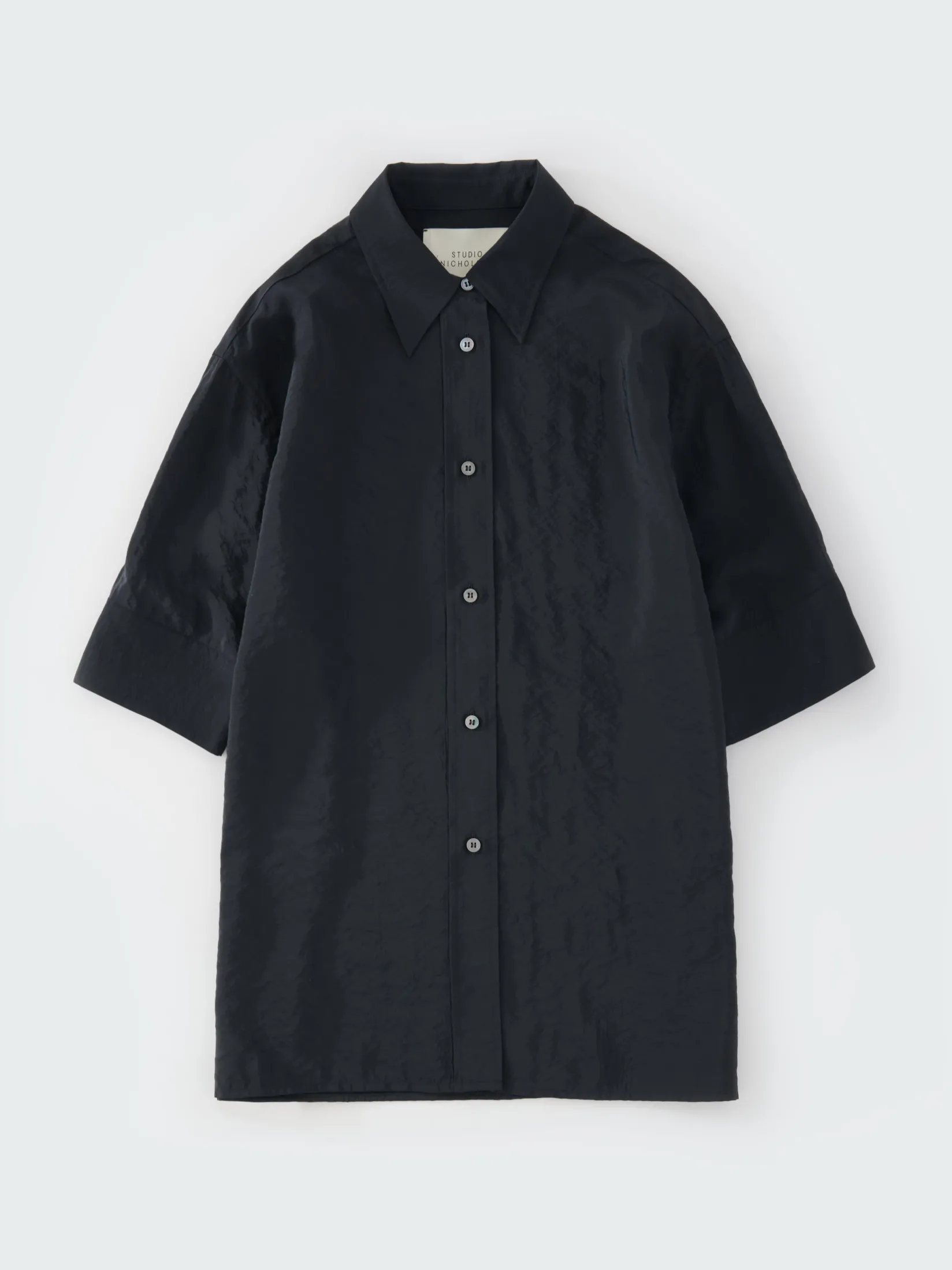 Outlet Studio Nicholson Jonzen Shirt Darkest Navy