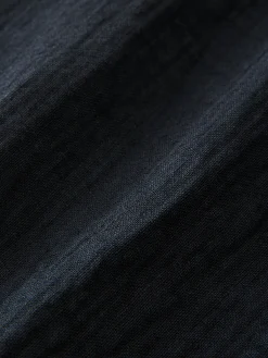 Discount Studio Nicholson Joshua Linen Short Darkest Navy