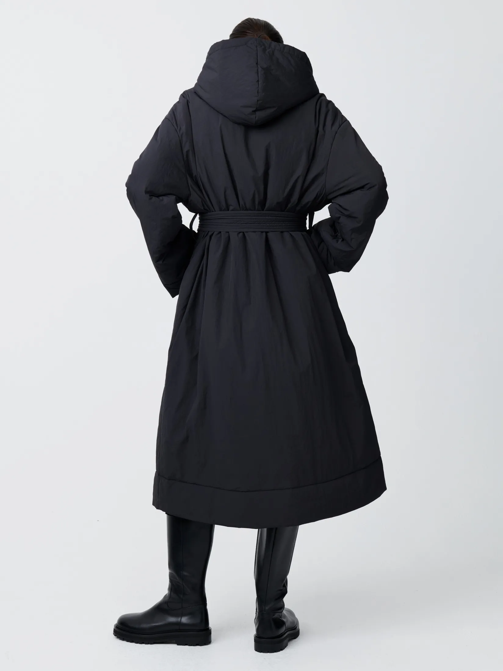 New Studio Nicholson Kariba Ecodown Coat Black