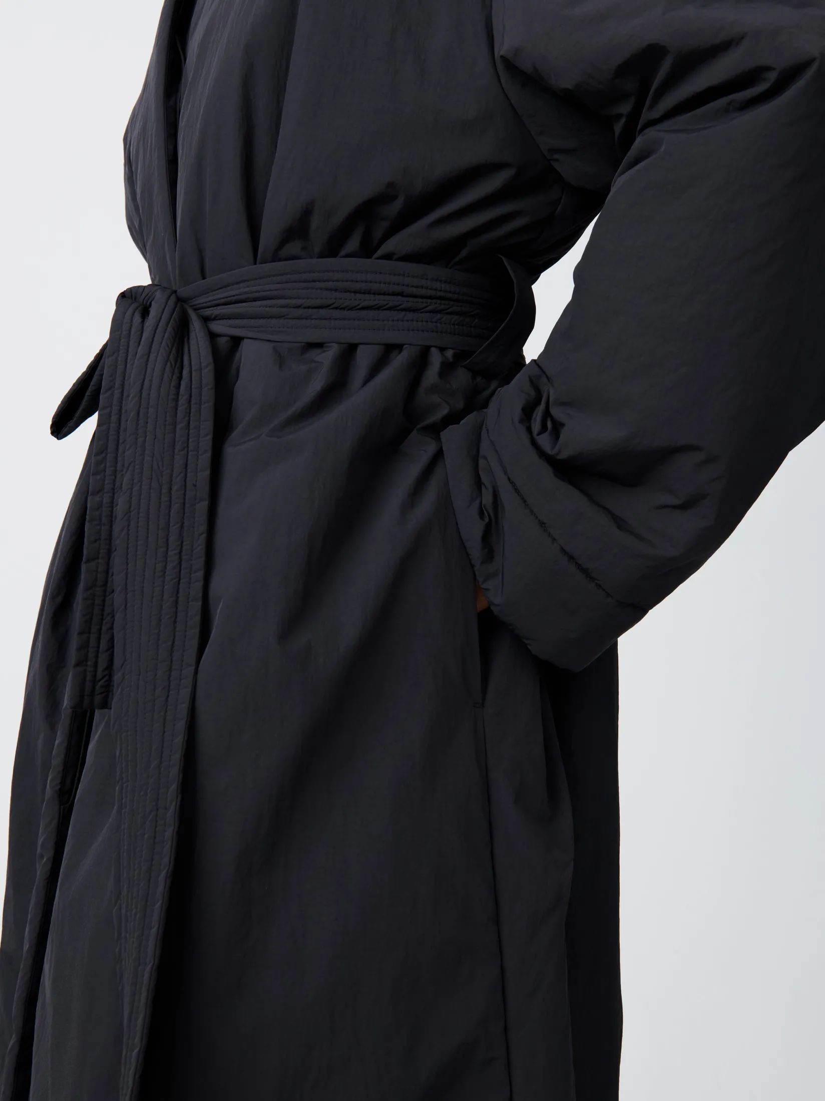 New Studio Nicholson Kariba Ecodown Coat Black