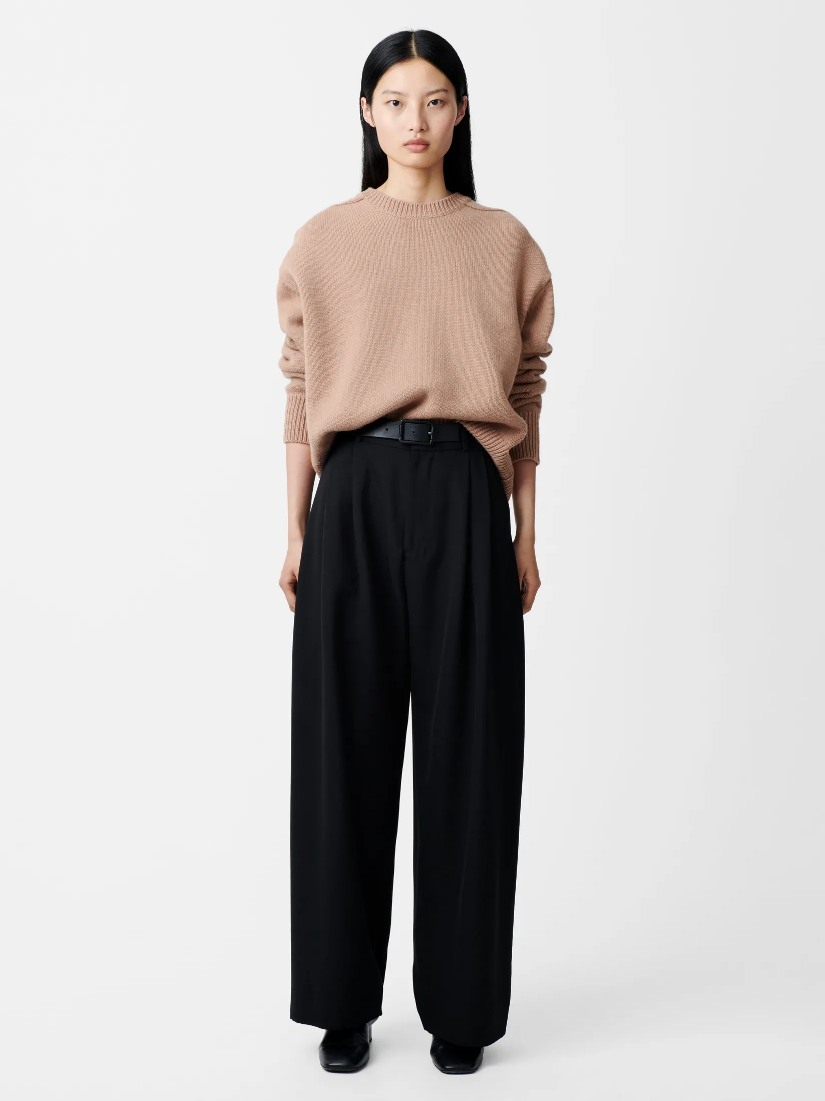 Clearance Studio Nicholson Lago Knit Camel