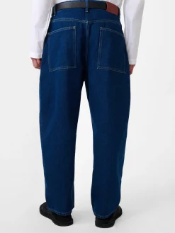 New Studio Nicholson Land Denim Pant Indigo Wash