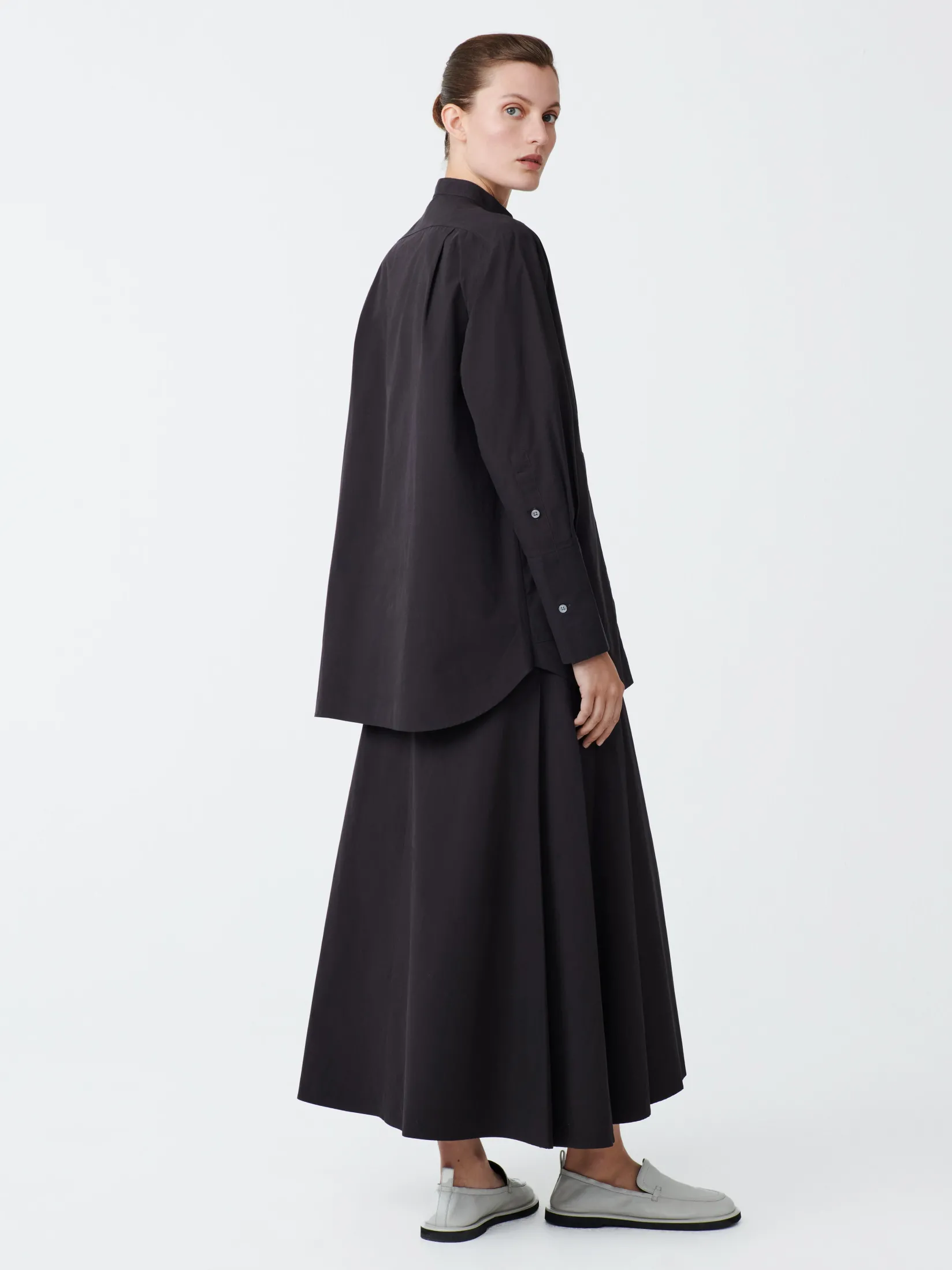 Online Studio Nicholson Lawson Skirt Black Grape