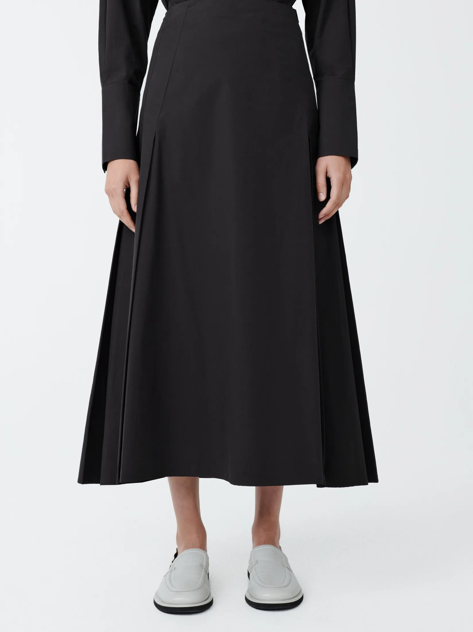 Online Studio Nicholson Lawson Skirt Black Grape