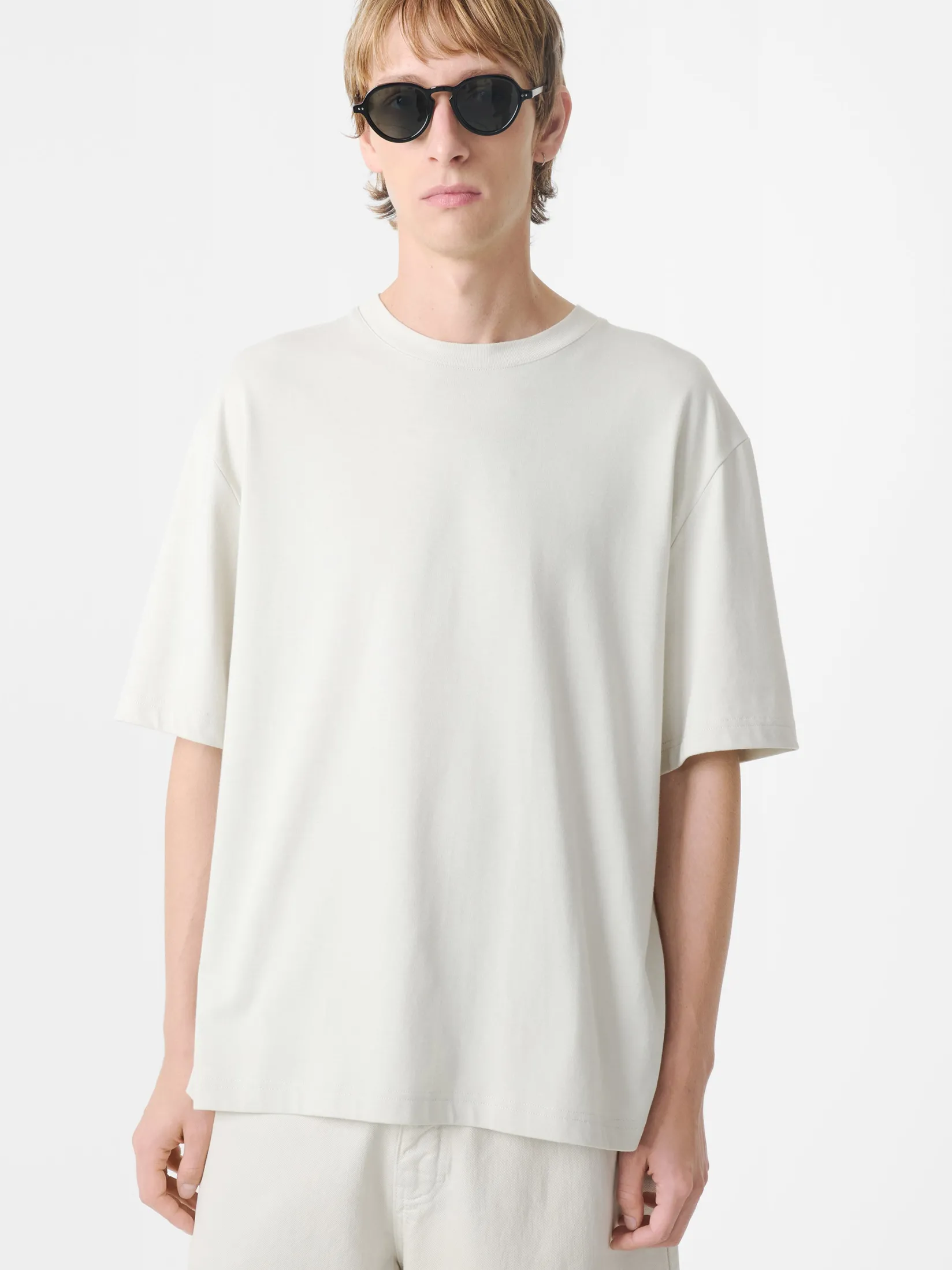 Clearance Studio Nicholson Lay T-Shirt Ice