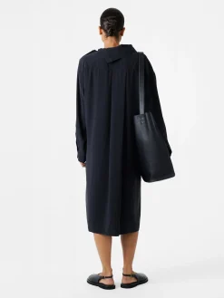 Online Studio Nicholson Leat Dress Darkest Navy