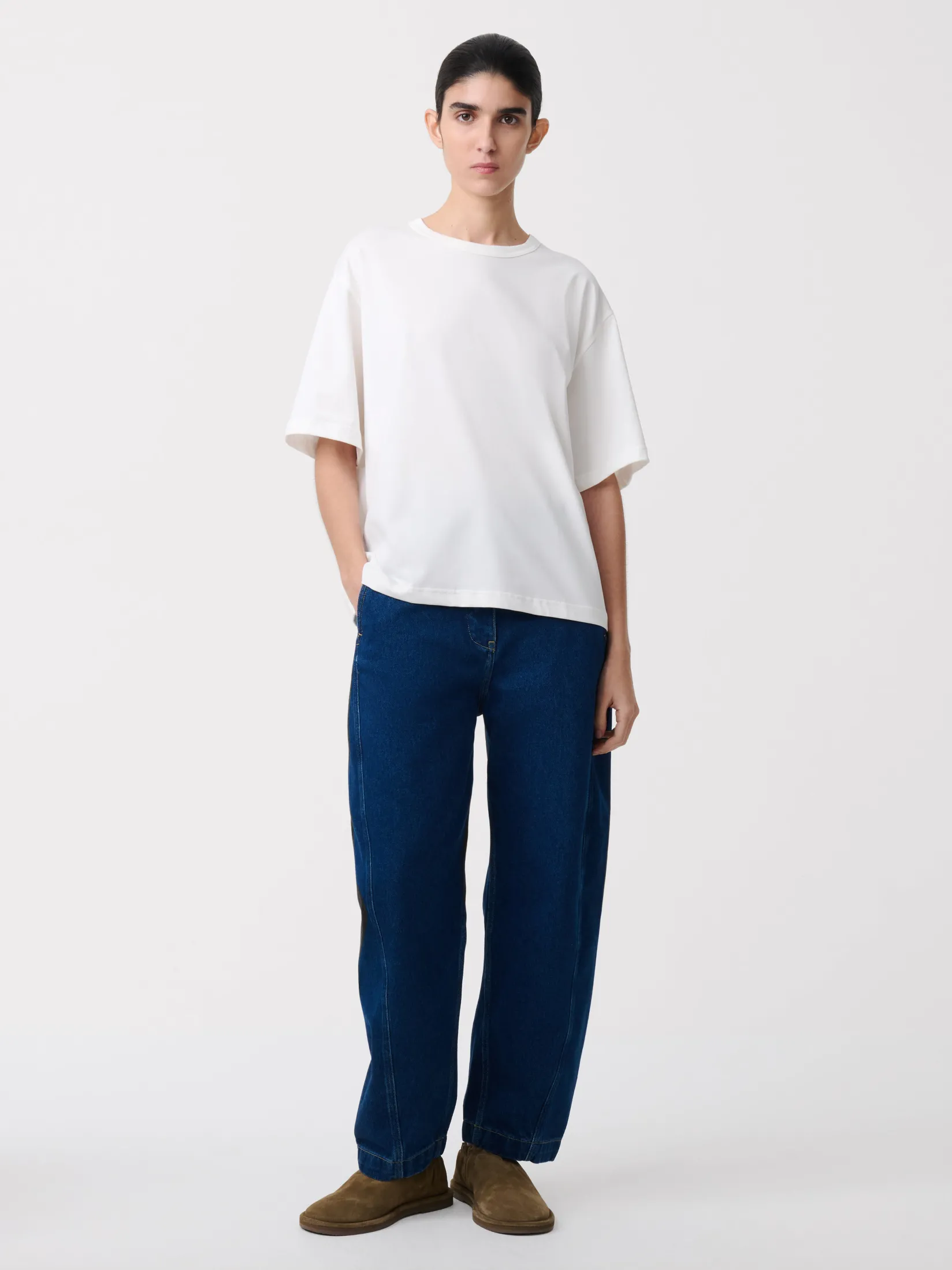 Sale Studio Nicholson Lee T-Shirt Optic White