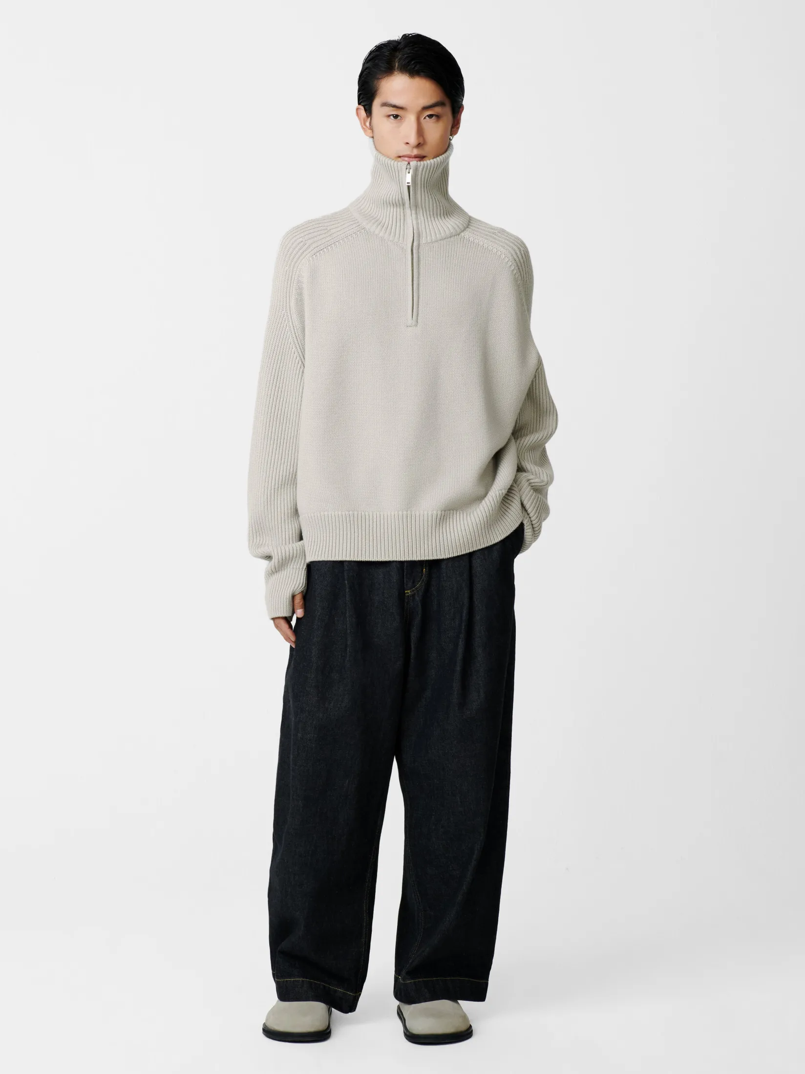 Online Studio Nicholson Level Knit Pebble