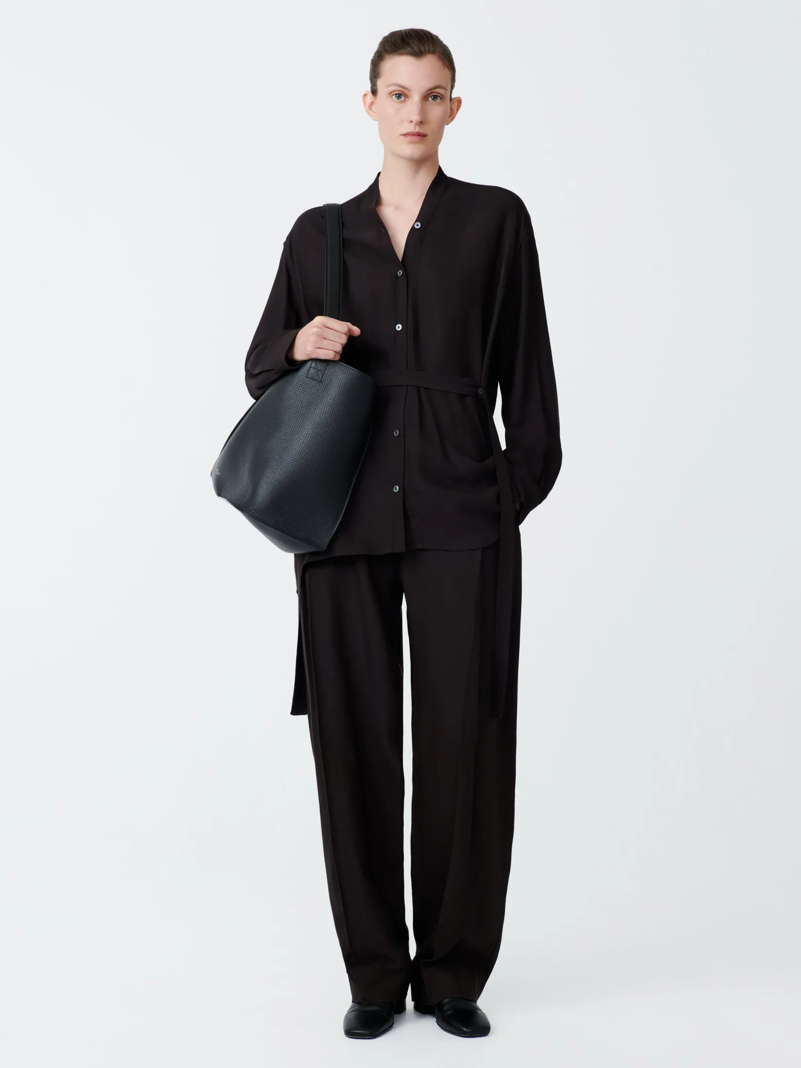 Clearance Studio Nicholson Leven Pant Espresso