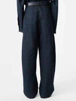 Discount Studio Nicholson Levy Pant Indigo