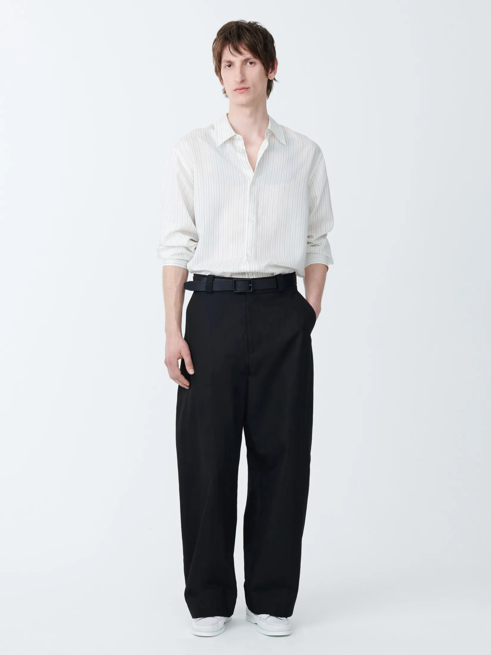 Outlet Studio Nicholson Levy Sporty Cotton Pant Black