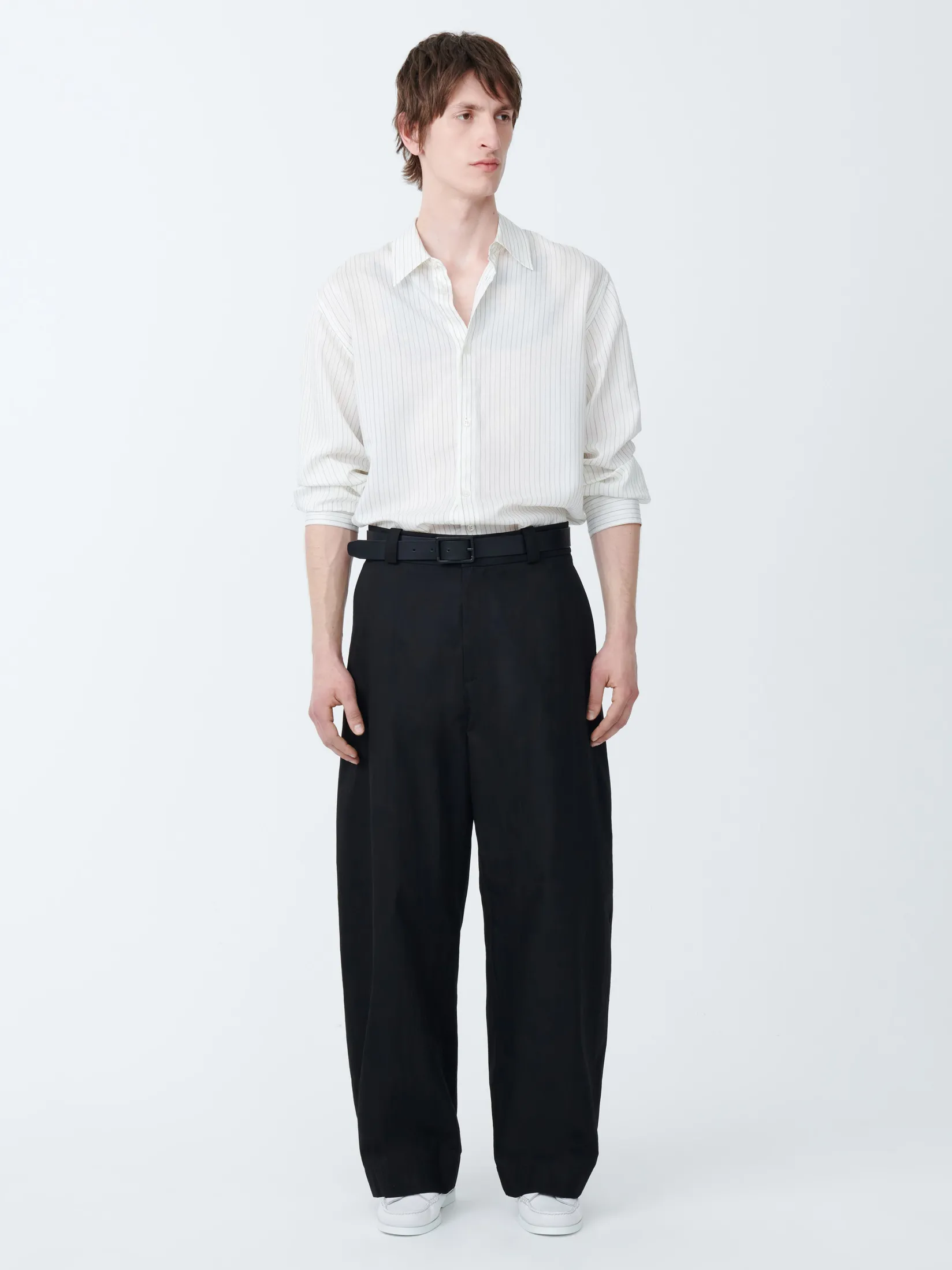 Outlet Studio Nicholson Levy Sporty Cotton Pant Black