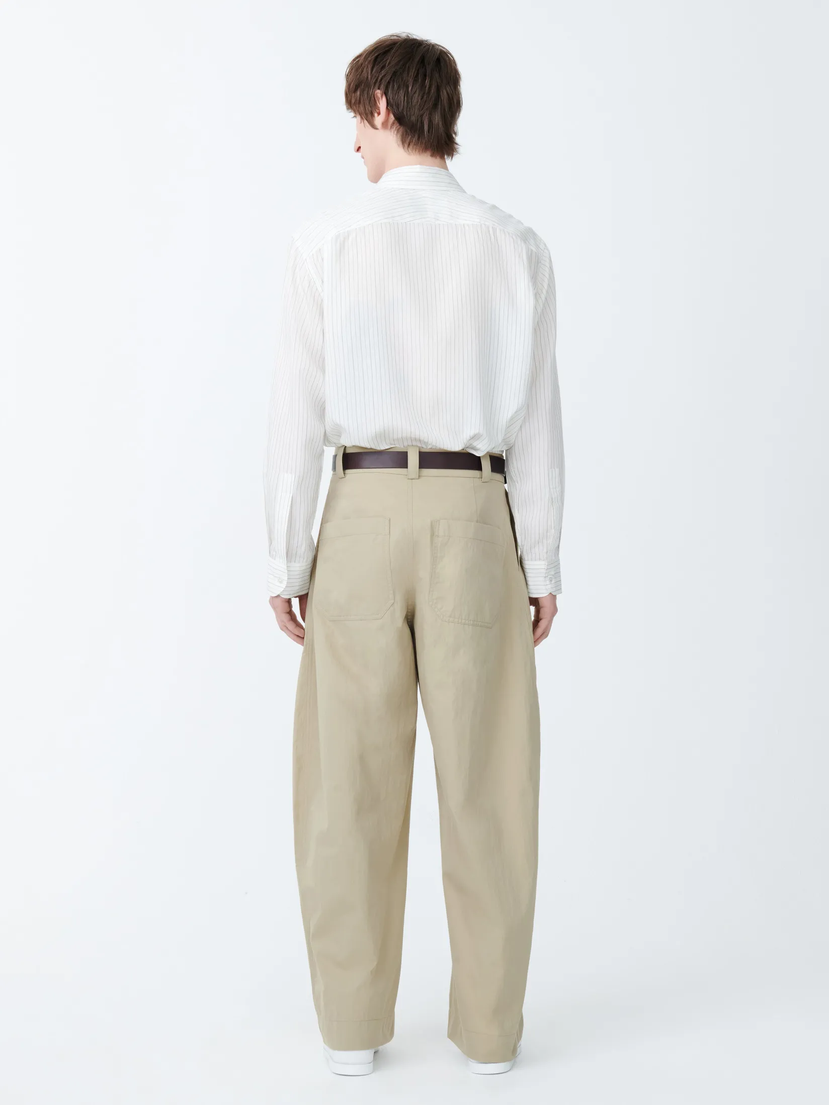 Online Studio Nicholson Levy Sporty Cotton Pant Sand