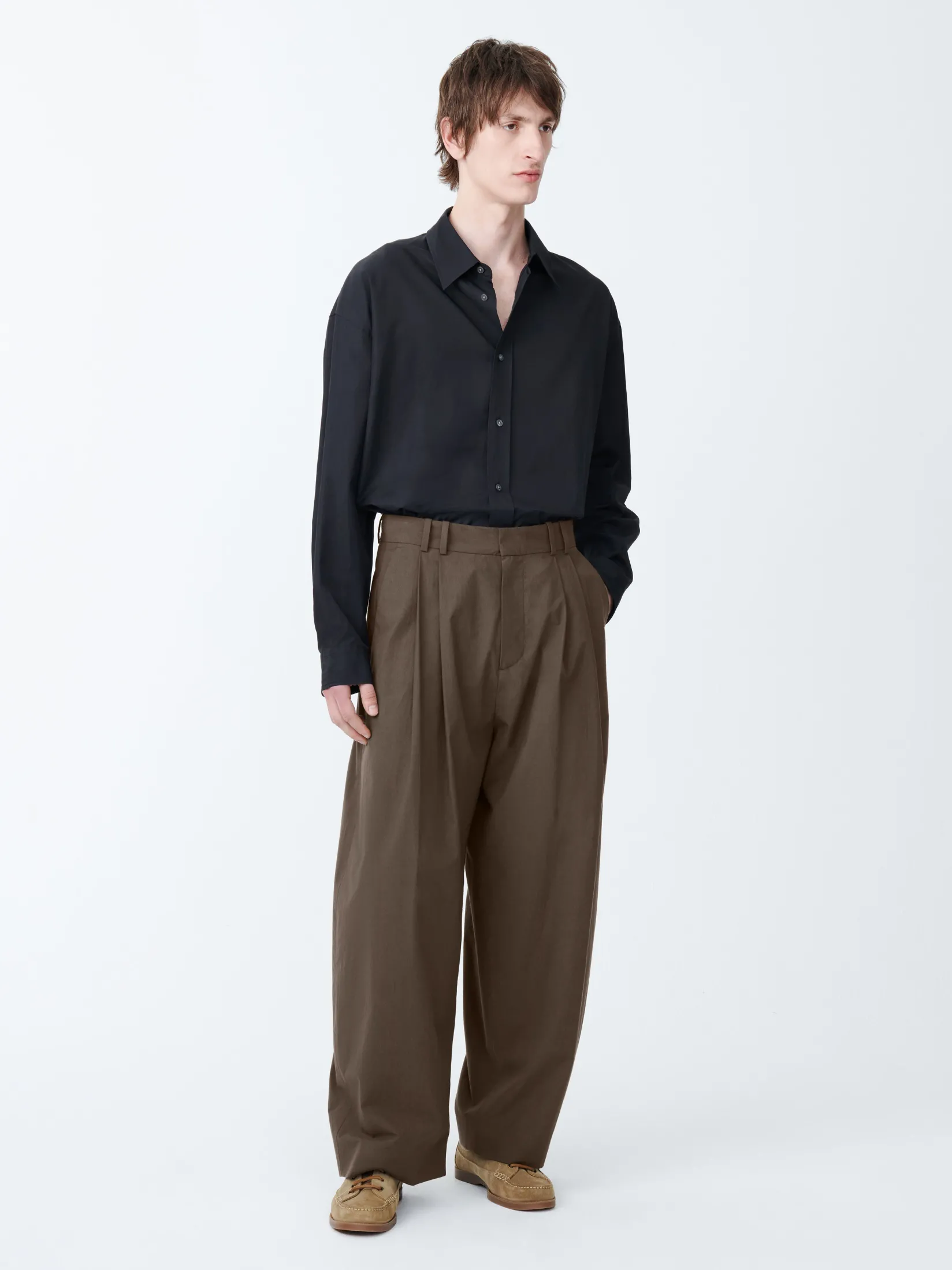 Fashion Studio Nicholson Line Pant Bark